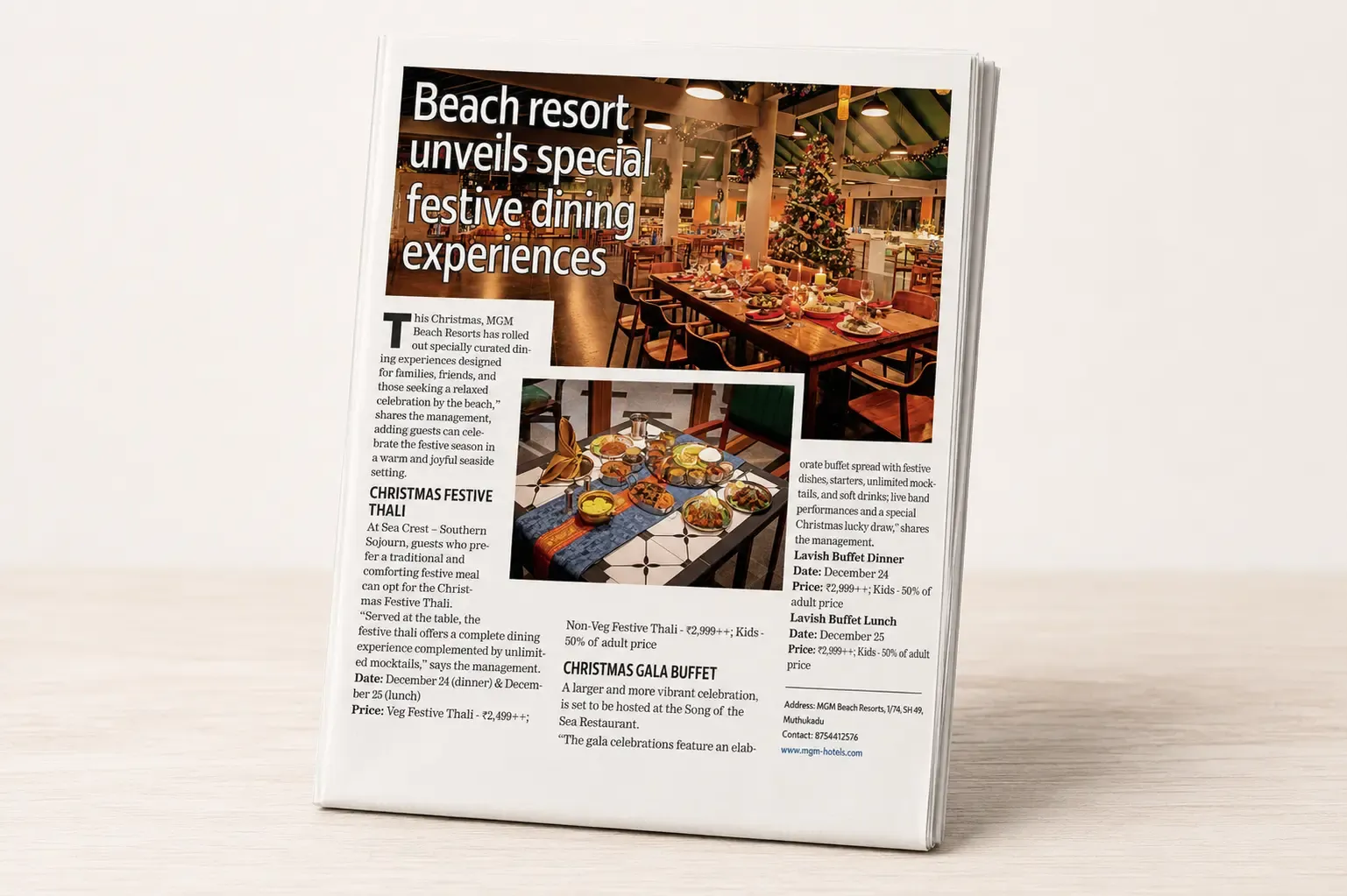 Culinary Masterclass by the Beach