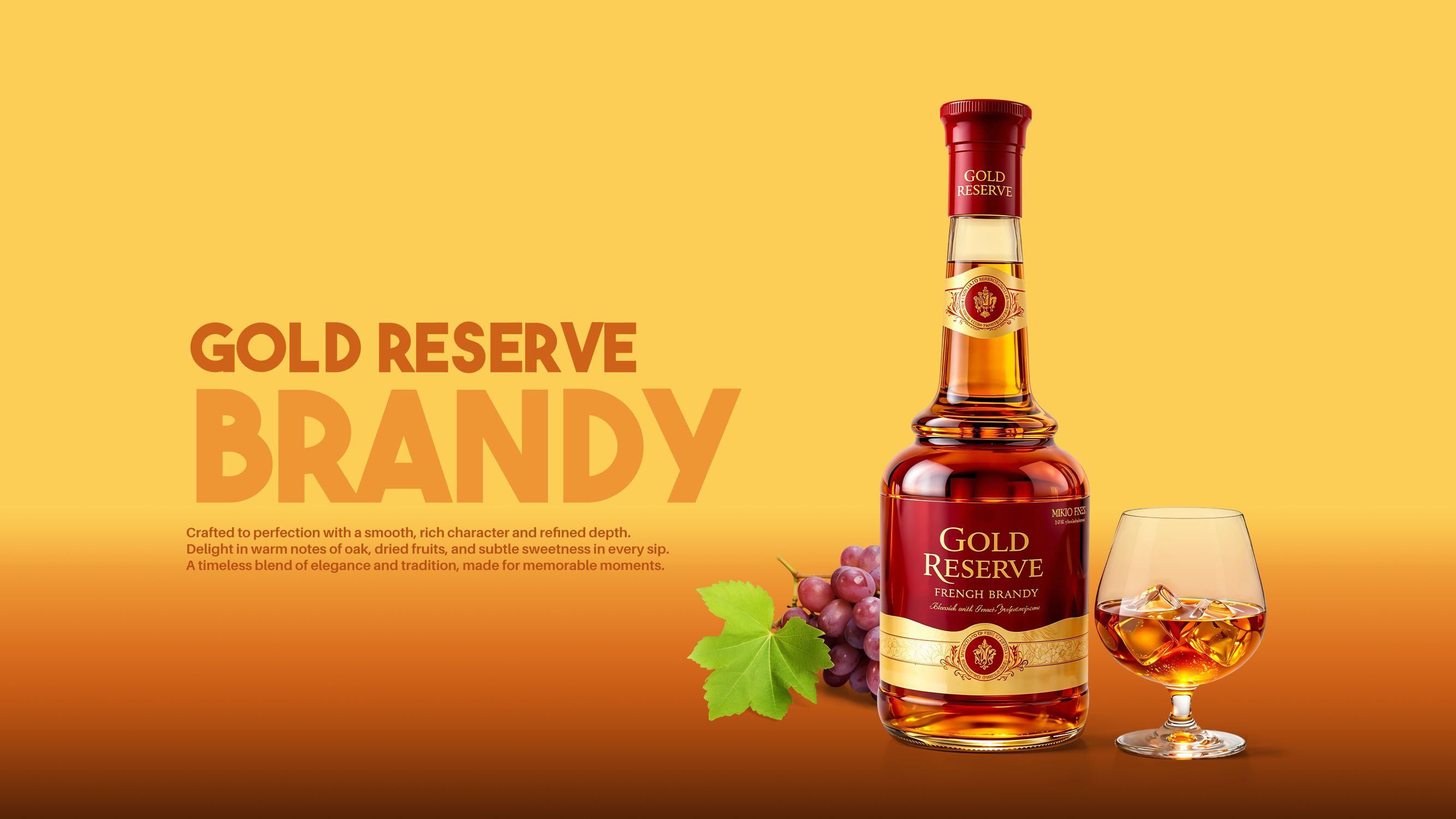 GOLD RESERVE BRANDY 