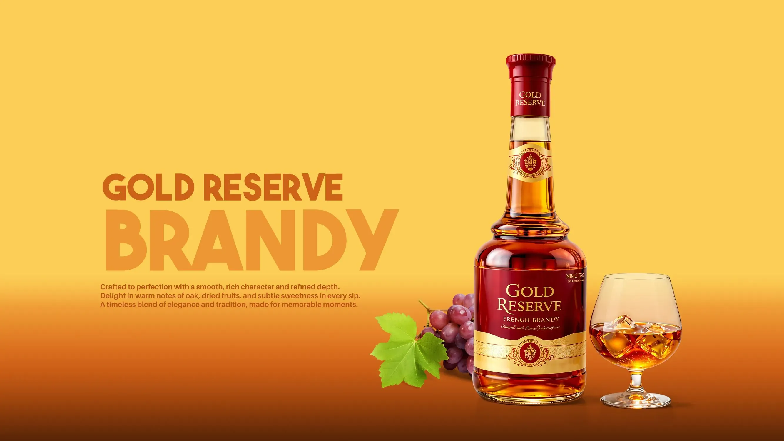 GOLD RESERVE BRANDY 