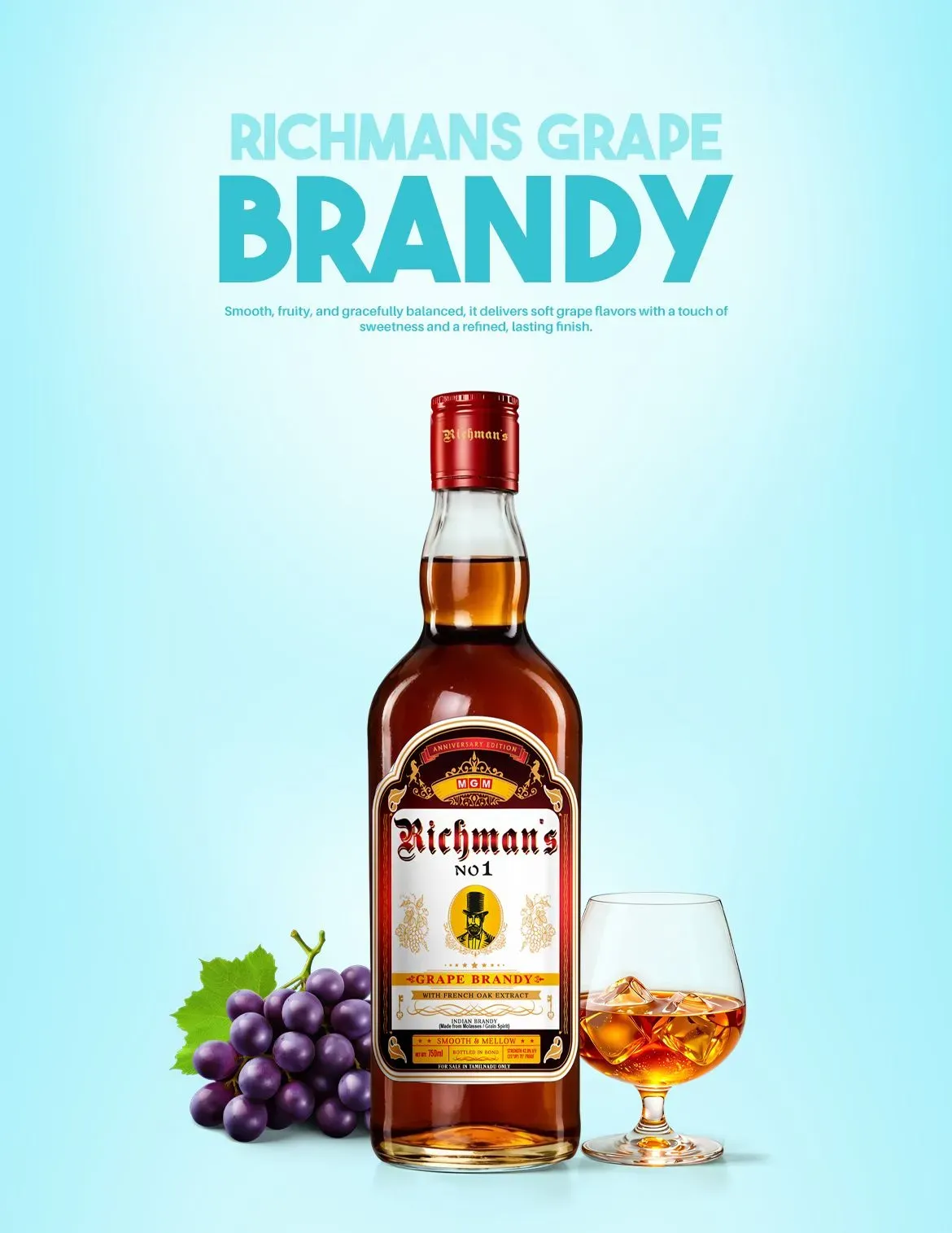 RICHMAN'S GRAPE BRANDY