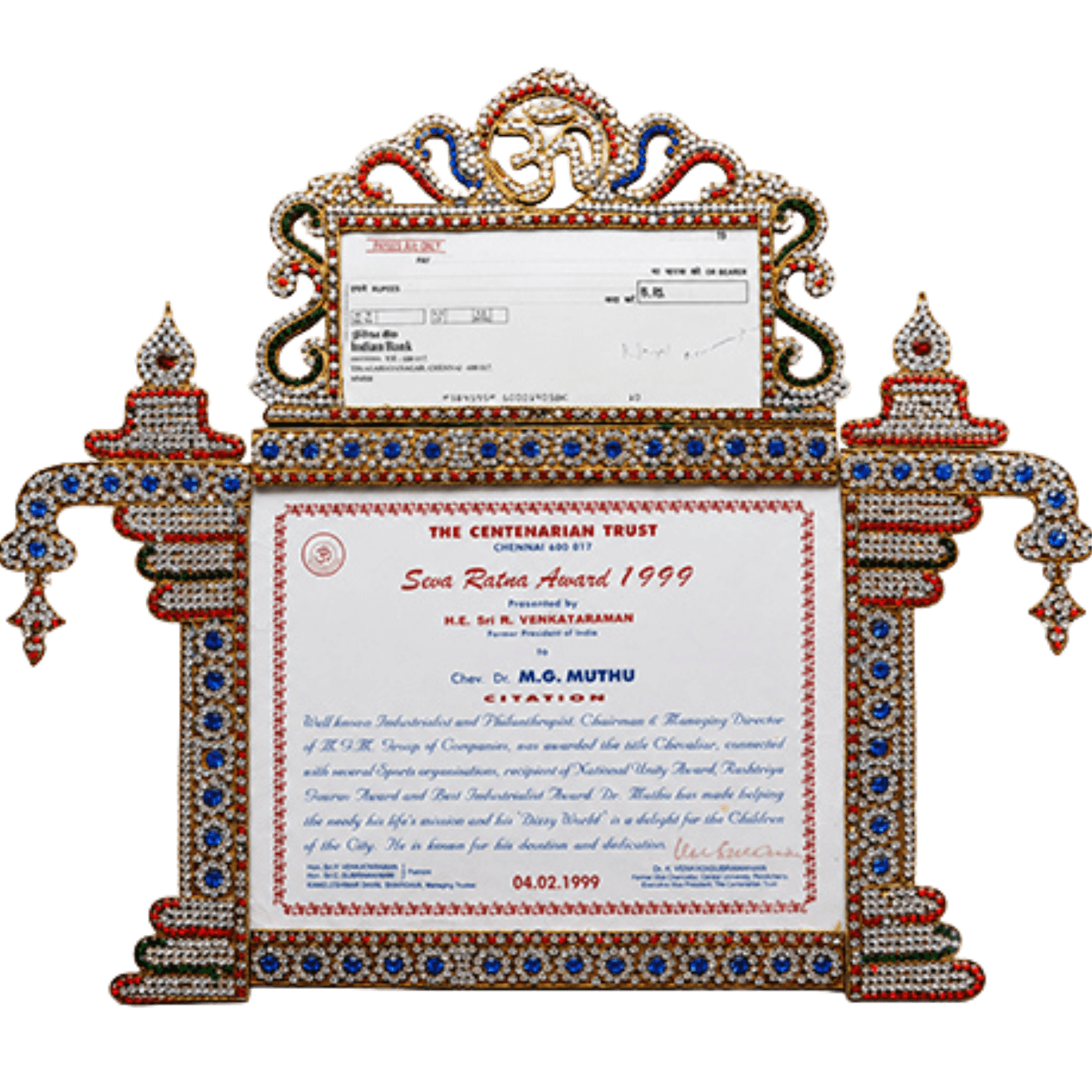 Seva Ratna Award